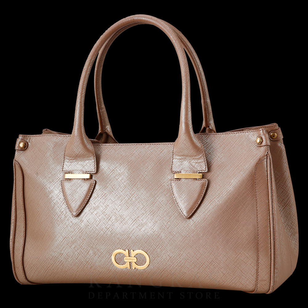FERRAGAMO(USED)페레가모 사피아노 간치니 숄더백